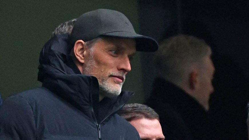 Thomas Tuchel pictured on first scouting trip since starting his role as England manager – as German takes in Tottenham vs Newcastle