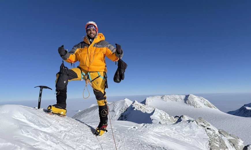 Telangana Mountaineer Vishwanath Karthikey Sets Eyes on Mt Everest