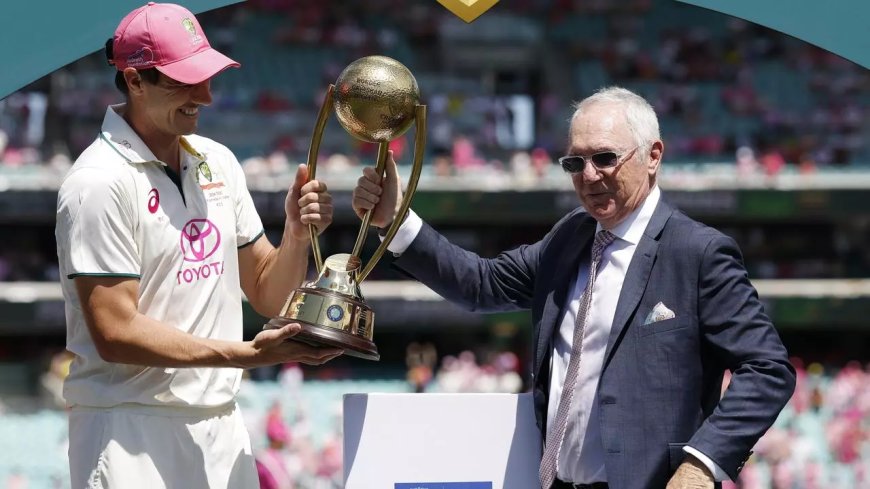 Cricket Australia Acknowledges Oversight in Border-Gavaskar Trophy Presentation