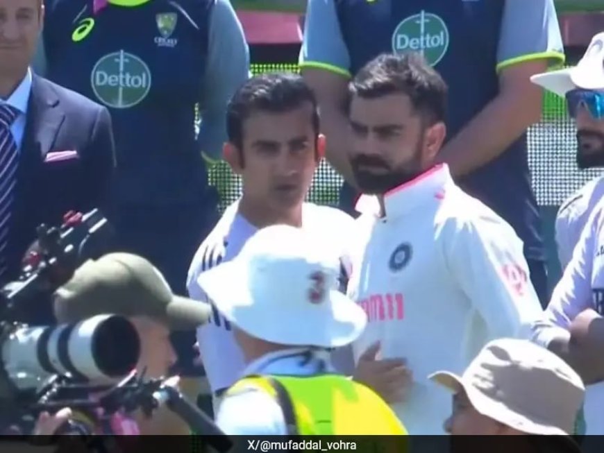 Gautam Gambhir Hugs Virat Kohli, Picture Triggers Social Media Storm