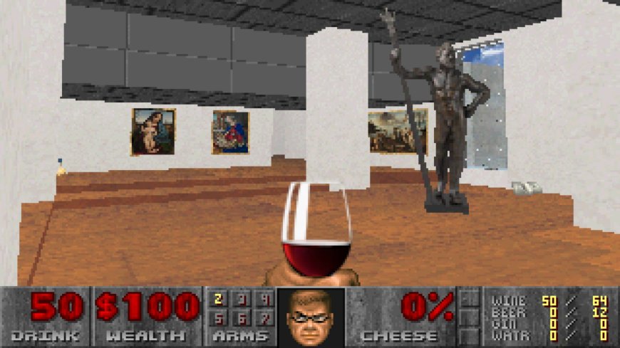 Doom: The Gallery Experience takes you to the real hell - trying not to choke on wine and cheese by sniggering at the nude bits of classical art