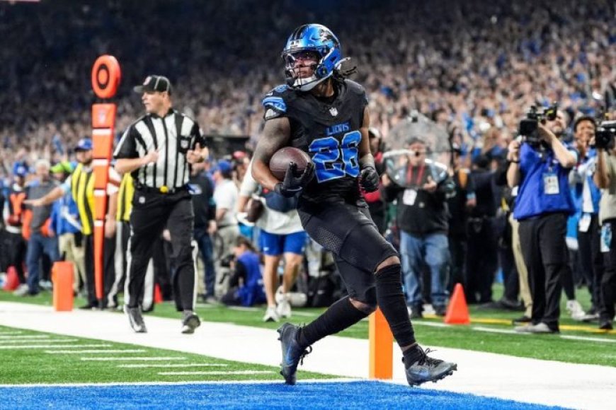 Detroit Lions: Jahmyr Gibbs led the NFL in 2024 with 20 total touchdowns