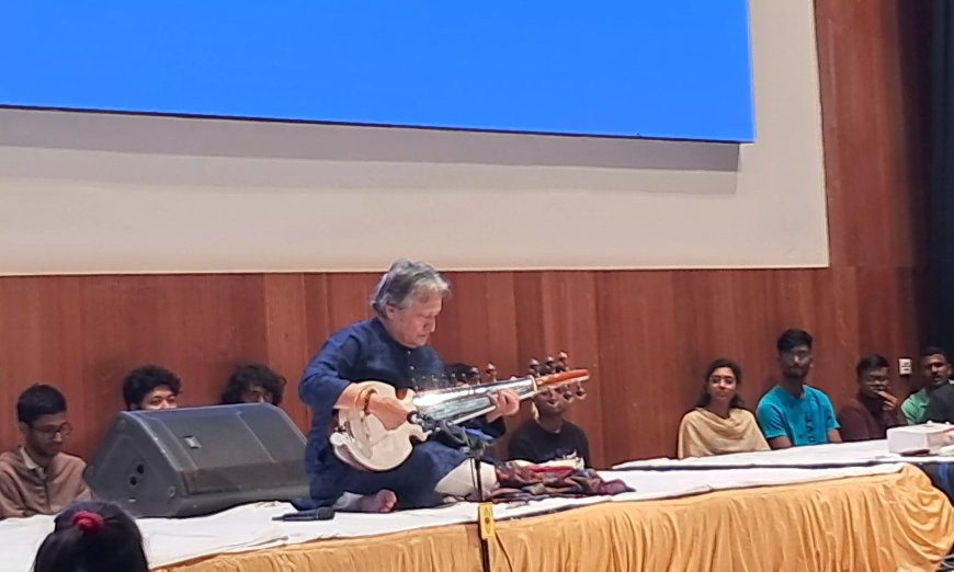 Sarod maestro’s brilliance leaves audience spellbound