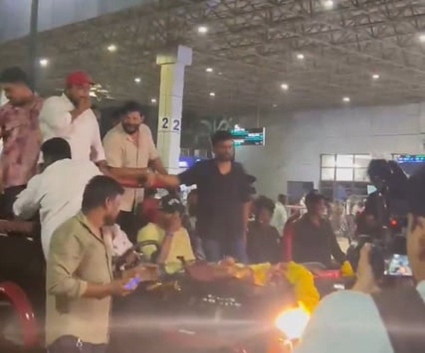 Watch: Nitish Receives Hero's Welcome In Visakhapatnam After Aus Test Tour