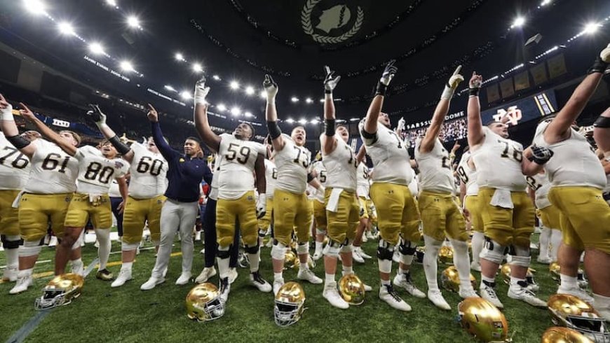 CFP: Notre Dame is in the National Championship for the first time since 2013