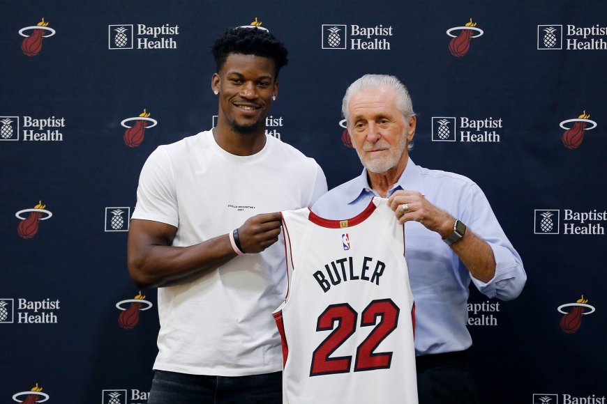 Jimmy Butler Appears To Take A Jab At Pat Riley