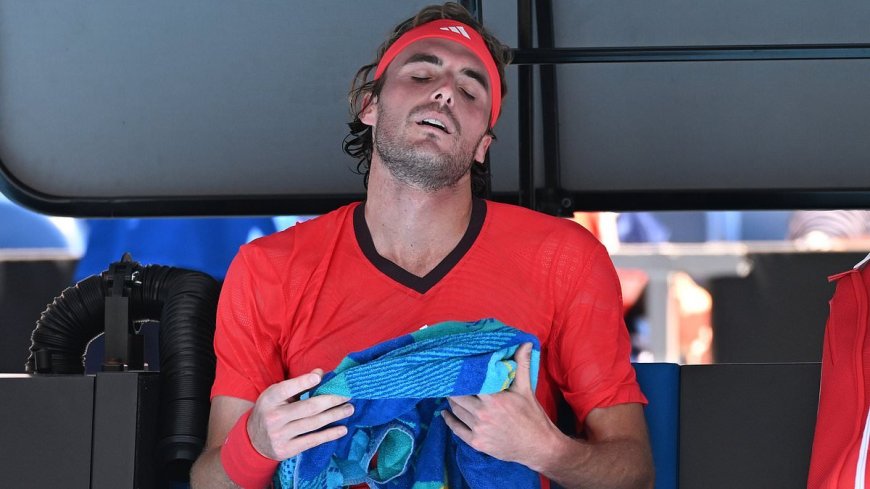 Stefanos Tsitsipas: Massive upset rocks the Australian Open as one of the tournament’s biggest names is dumped out in the first round