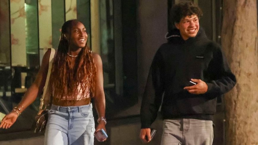 Coco Gauff fuels romance rumours as she steps out with tennis heartthrob Ben Shelton at the Australian Open