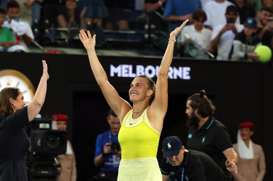 Watch: Aryna Sabalenka Busts Out Her Best Dance Moves At Australian Open