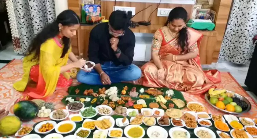 Andhra Son-in-Law Amazed by 130 Dishes Prepared by In-Laws for Sankranti Feast