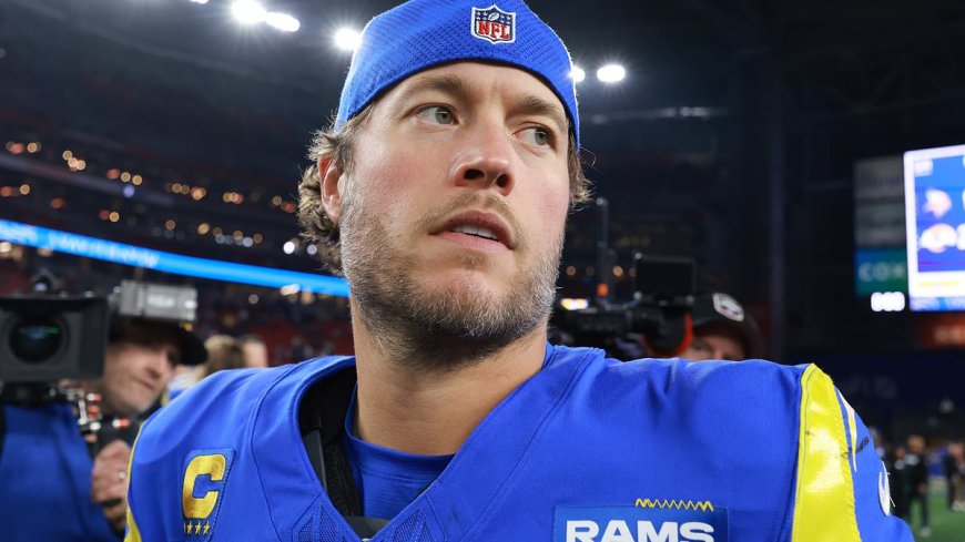 Emotional Matthew Stafford delivers LA rallying cry as he reveals wildfires motivated Rams to playoffs victory