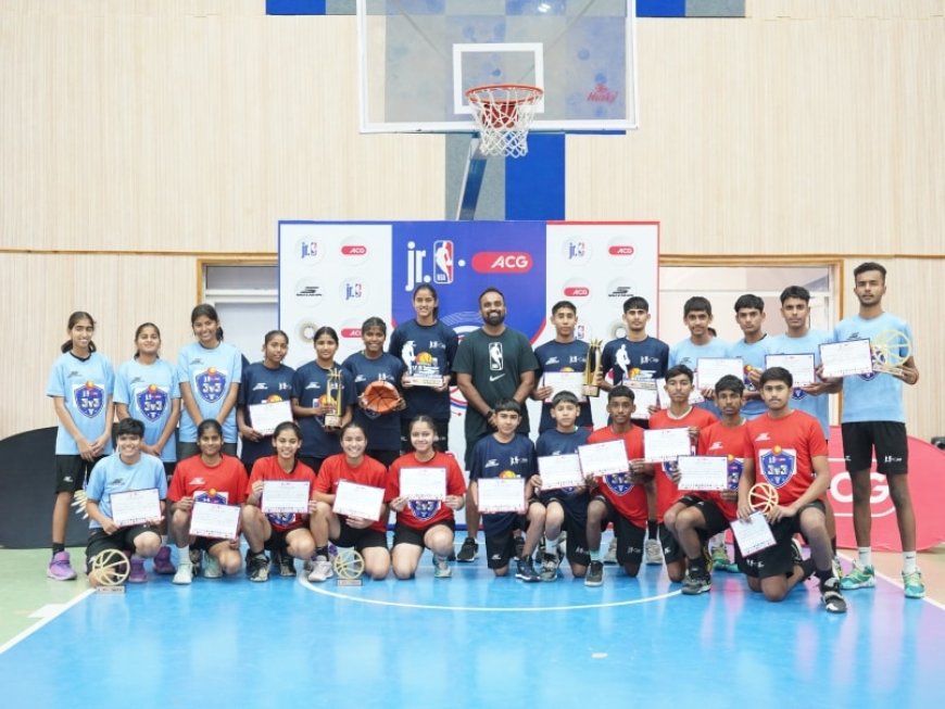 Pardada Pardadi Educational Society, Rishikul Sr. Sec. School Crowned Jr. Nba 3v3 City League Winners