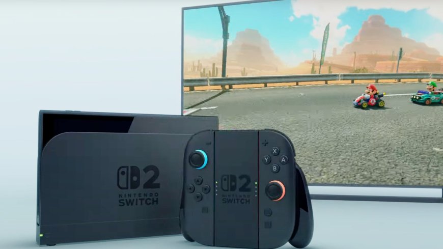 Finally! The Nintendo Switch 2 is real, has been revealed, and you can watch it spin about a bit