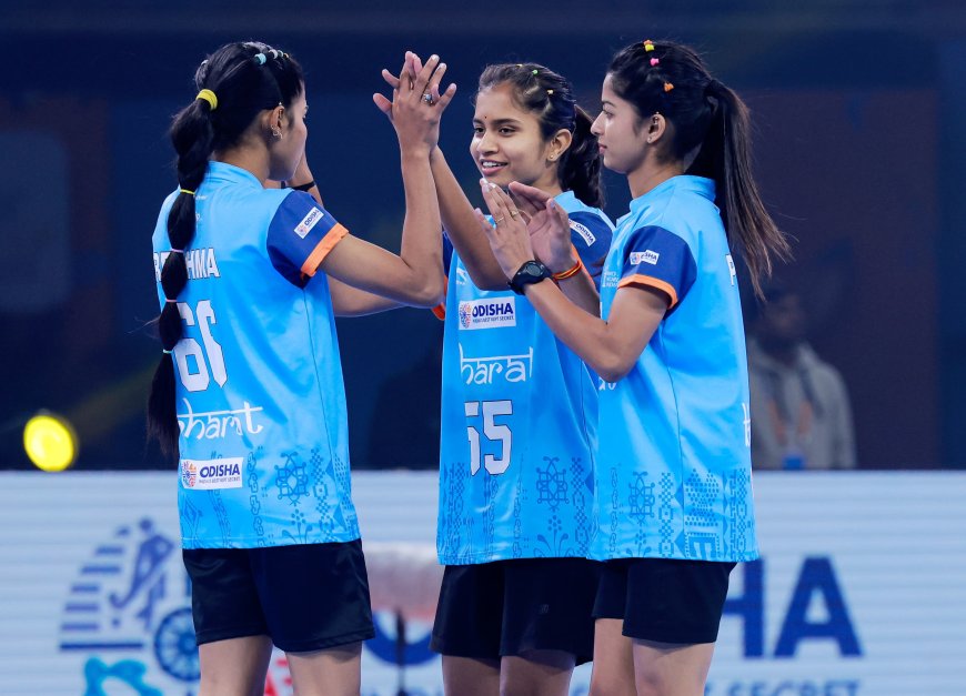 Indian Women's Team Sets Up Quarterfinal With Bangladesh In Kho Kho WC