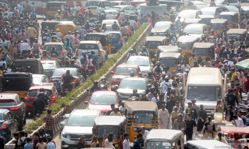 Traffic in Vizag Crawls With 22 Lakh Population Having 13.8 Lakh Vehicles