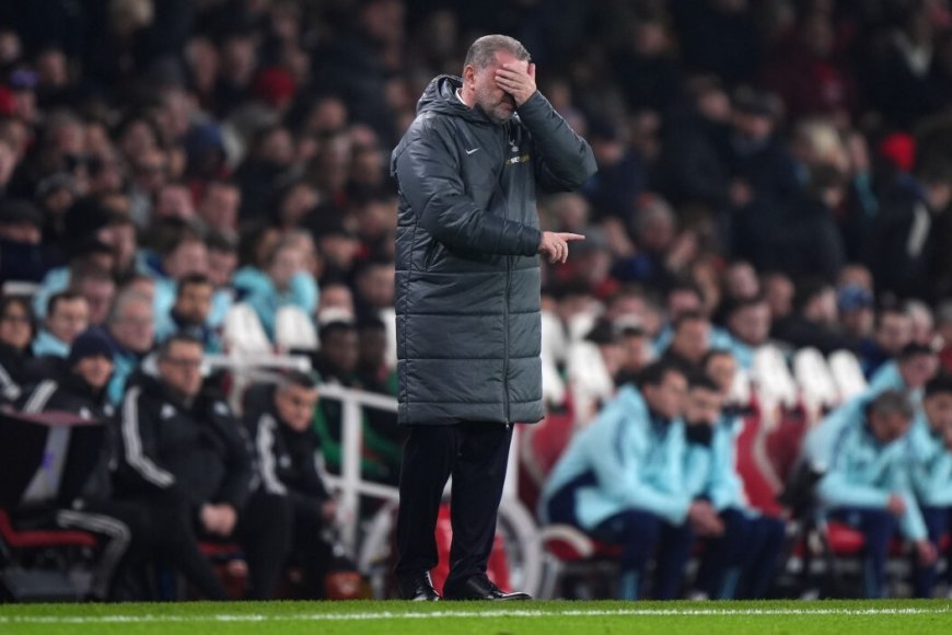 ‘I feel pity for Spurs fan’ – Arsenal legend Emmanuel Petit says ‘broken’ Ange Postecoglou should be SACKED after derby defeat