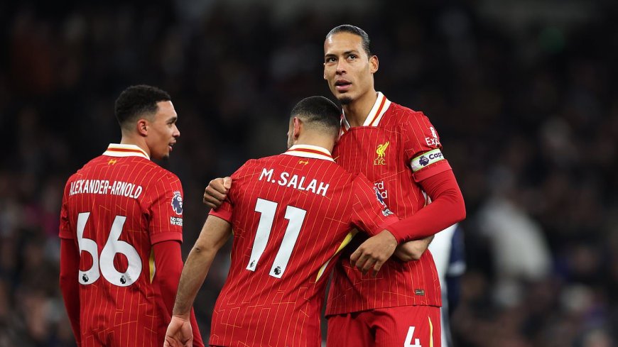 Arne Slot picks out the one 'poor performance' from Virgil van Dijk, Mo Salah and Trent Alexander-Arnold this season… as he insists their contract uncertainty has NOT affected Liverpool