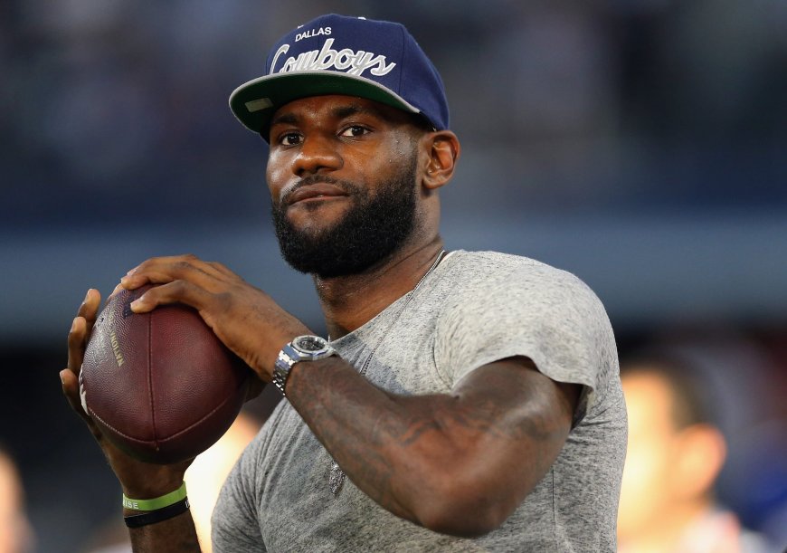 LeBron Reveals He Took Playing In NFL ‘Super-Duper Serious’