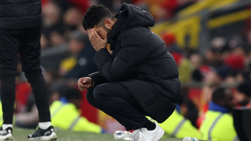 Ruben Amorim loses it with Manchester United players and ‘damages TV’ in furious dressing room rant