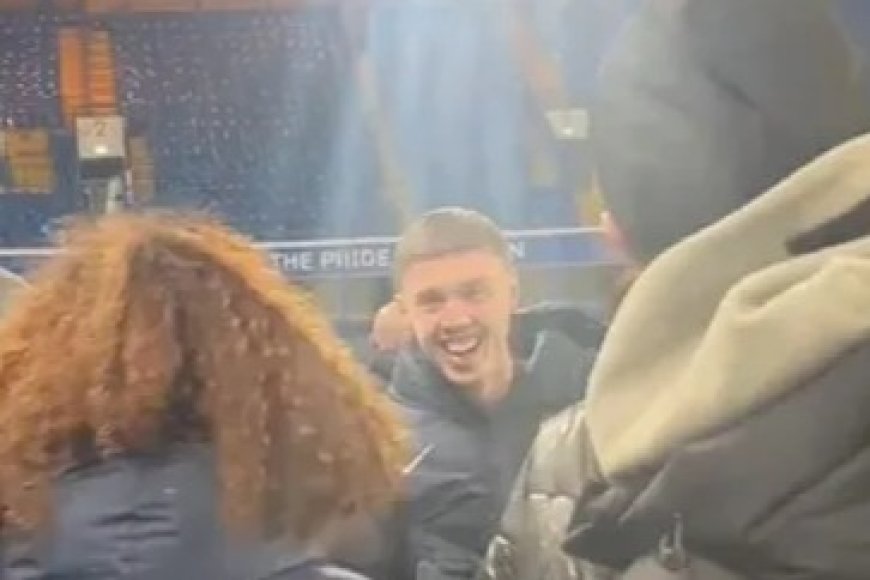 Cole Palmer left in stitches as Marc Cucurella filmed rapping alongside award-winning musician