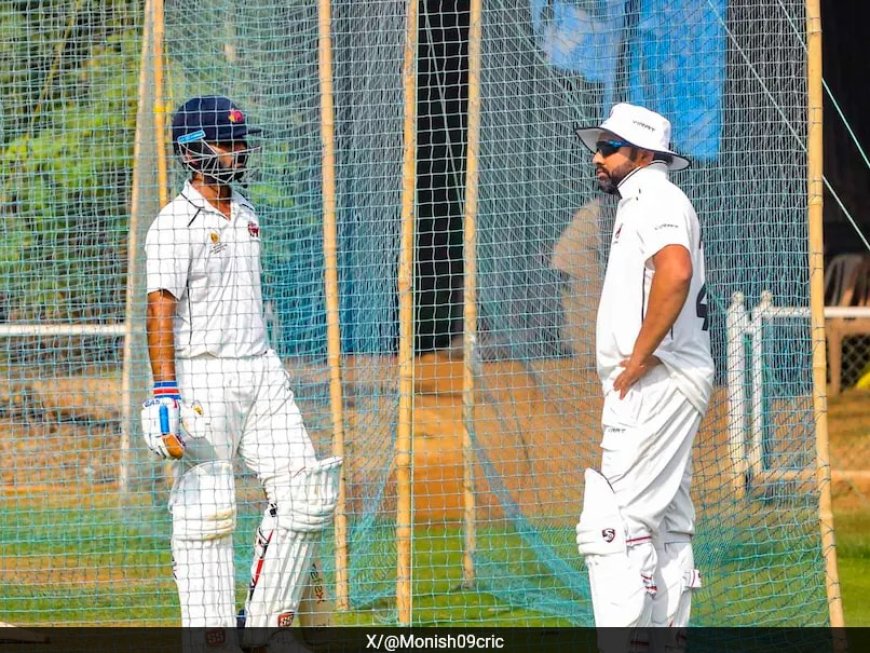 "Rohit Ka Character...": Rahane Stumps Reporter Ahead Of Ranji Return