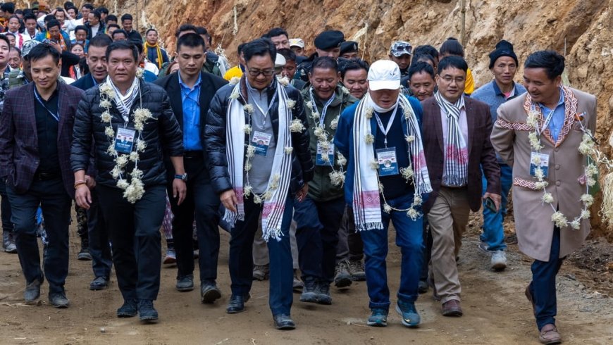 Arunachal Pradesh-o rama jal•ang man•kugijagipa dam 1,300 songrang dongengkua