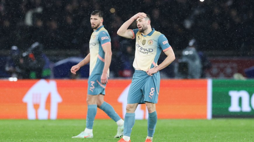 Man City in serious danger of Champions League exit with damaging defeat after blowing 2-0 lead