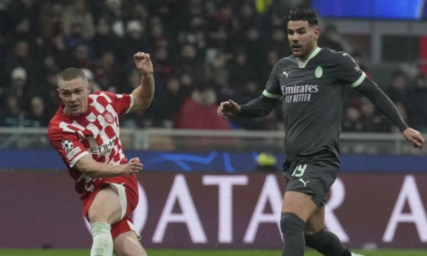 Girona see Champions League dreams come to an end as AC Milan secure narrow victory