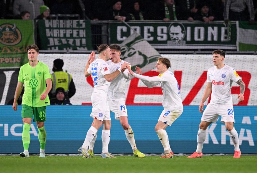 Wolfsburg in a rage following dropped points against Holstein Kiel