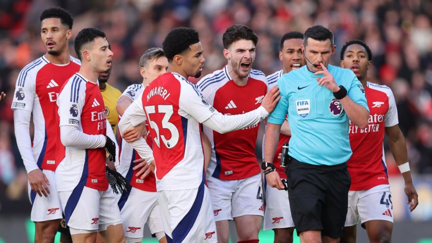 ‘I’m amazed’ – Premier League explain shocking Arsenal red card that made stadium gasp