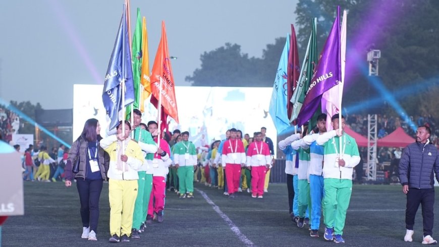 Meghalaya Games 2025 Concludes: East Khasi Hills Crowned Champions