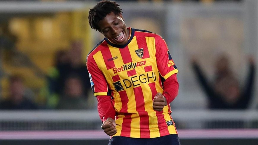 Lecce president reveals club's stance on Man United's efforts to sign star wing back Patrick Dorgu