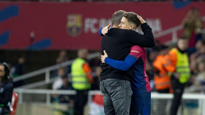 Barcelona manager Hansi Flick effusive about Gavi after teammate gesture – ‘It’s unbelievable’