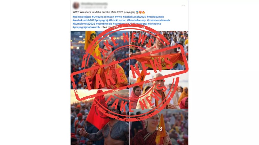 Fact Check: Viral Kumbh Mela Photos of Celebrities Fake