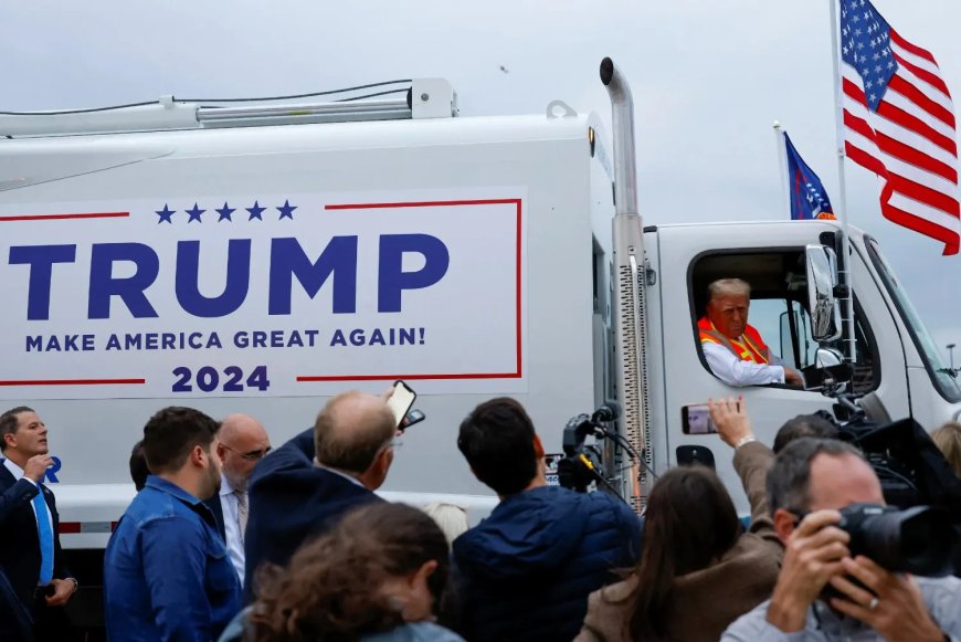 The Rise of Trump Garbage Truck Merchandise: A Symbol of Political Satire