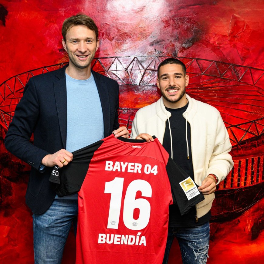 Official | Bayer Leverkusen sign Emiliano Buendia on loan with €20m purchase option