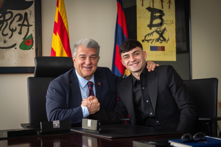 “I am where I am want to be” – Pedri delighted at new Barcelona contract