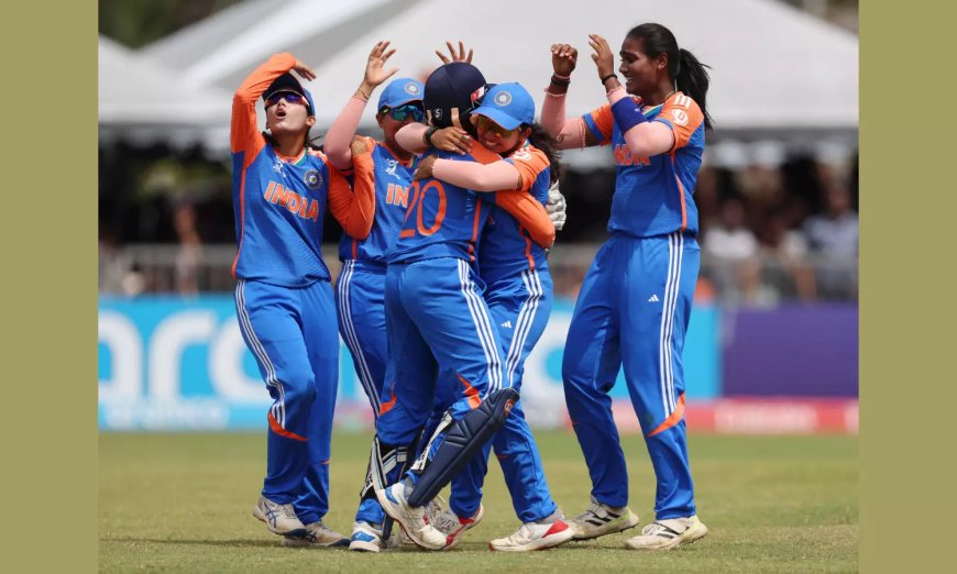 India clinch women's U19 T20 World Cup after beating SA by 9 wickets in final