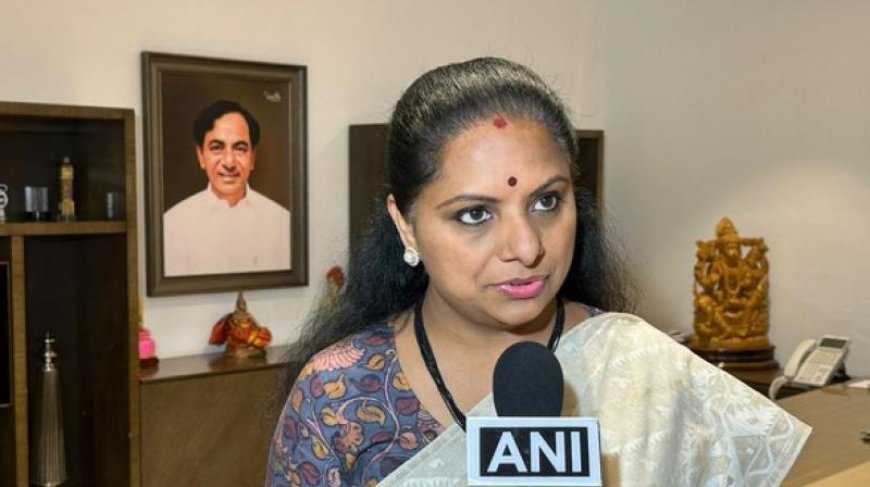 TRS Leader Kavitha Seeks BC Quota Bill