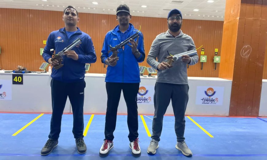 National Games: 15-year-old Jonathan outwits Olympic-medalist to clinch air pistol gold