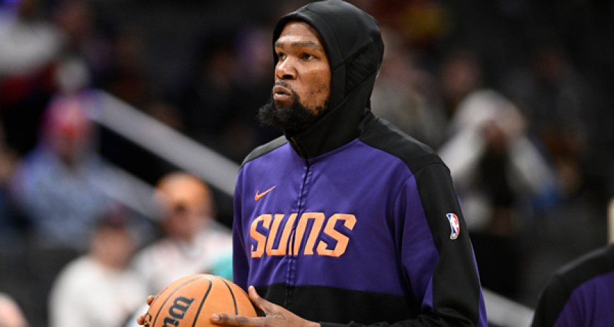 Kevin Durant Won't Play Wednesday For Suns Against Thunder With Ankle Injury