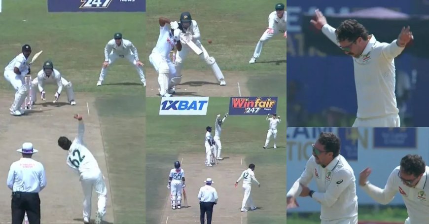 SL vs AUS [WATCH]: Travis Head celebrates in a quirky manner after dismissing Kamindu Mendis on Day 1 of the second Test