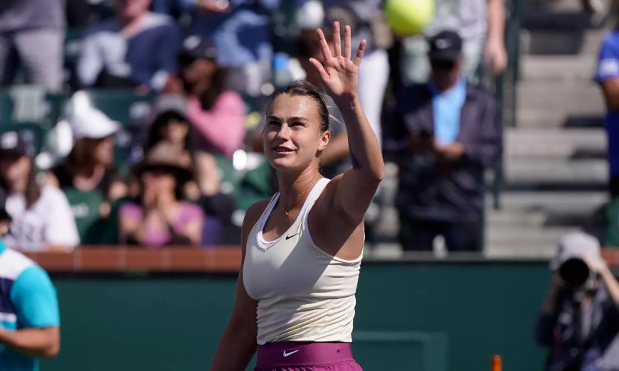 Sabalenka fully recovered from Australian Open final loss