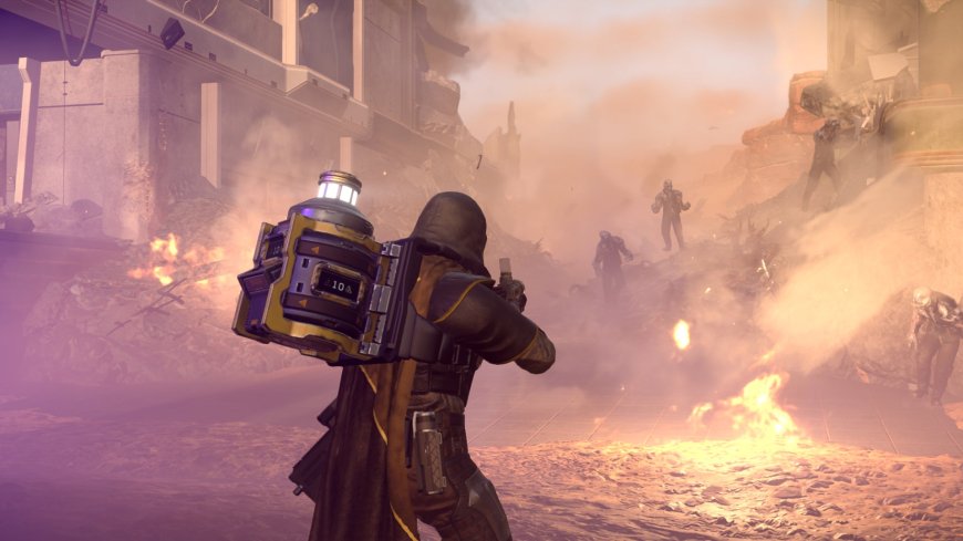 Helldivers 2's one year anniversary does see the Illuminate start gearing up for black hole bowling, but never fear: players have invented the Hellbomb trebuchet