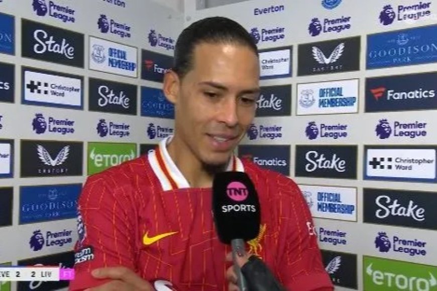 Virgil van Dijk aims ‘cup final’ dig at Everton and accuses Abdoulaye Doucoure of sparking post-match scrap