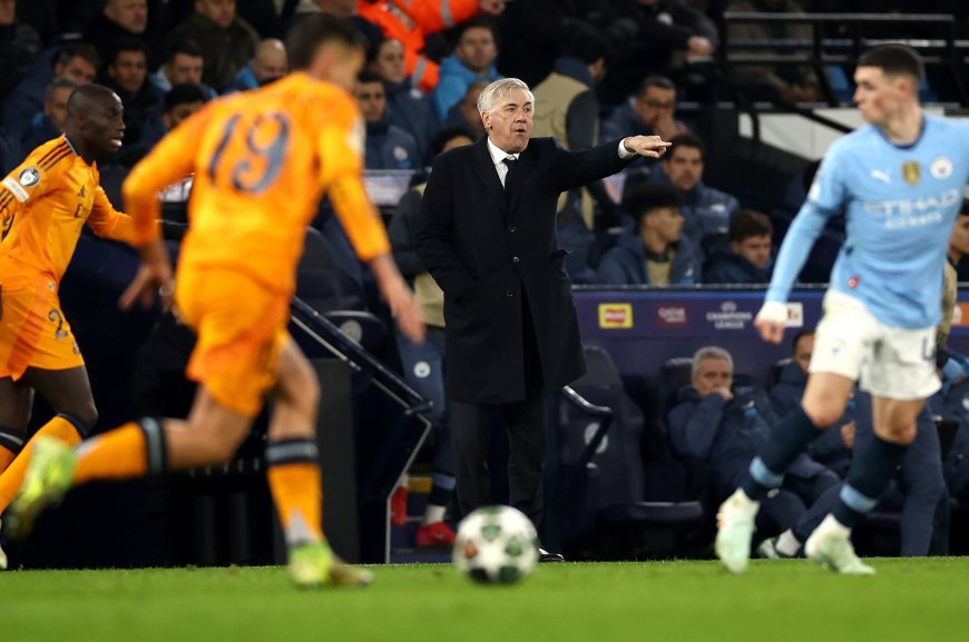 Carlo Ancelotti makes Real Madrid history during Champions League victory over Manchester City