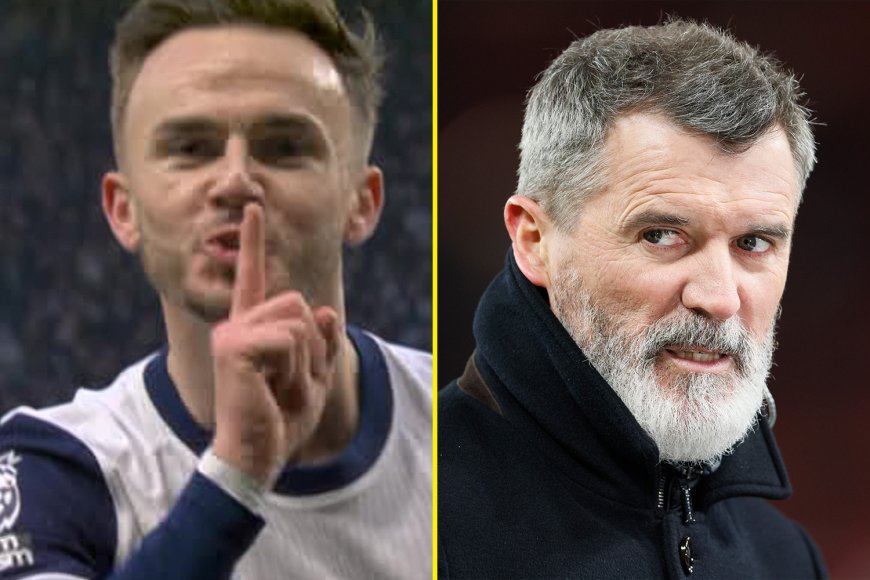 ‘Unprovoked’ – Roy Keane slammed as James Maddison confirms cheeky dig was aimed at Man United legend