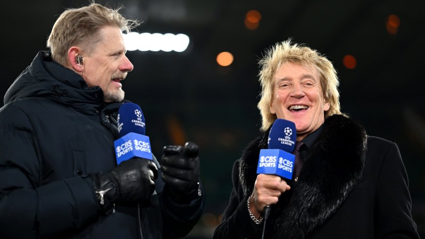 ‘I’ve had a few’ – Chaotic Rod Stewart interview has Kate Scott in stitches after Micah Richards mix-up