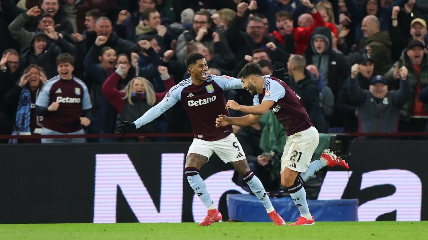 Video: Marco Asensio Scores Brace for Aston Villa as Marcus Rashford Assists Again