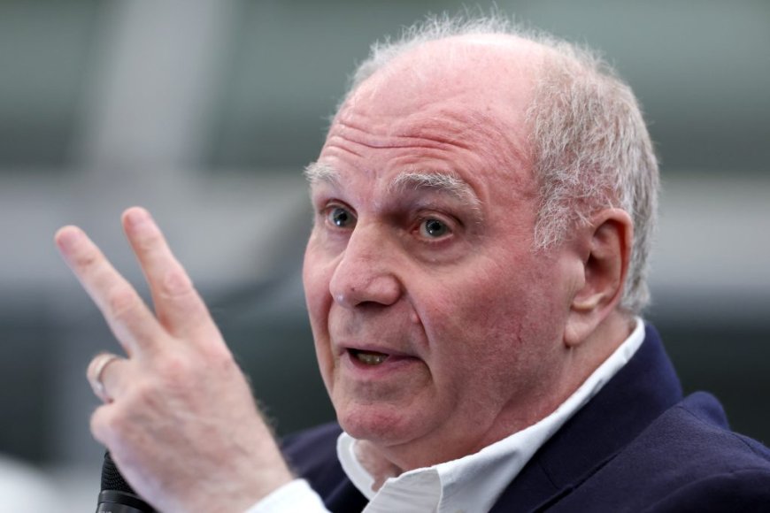 Uli Hoeneß on Bayern Munich’s transfer policy: “I would like to bring Florian Wirtz to us if there was a chance. But that’s what football fan Uli Hoeneß says, not the Bayern man.”